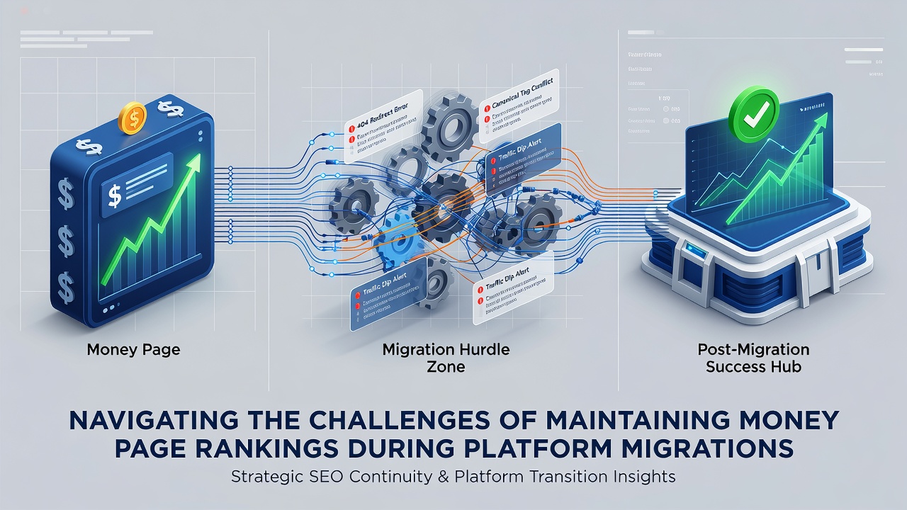 Case study illustration of ranking recovery after CMS transition